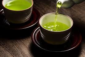 Green tea cup